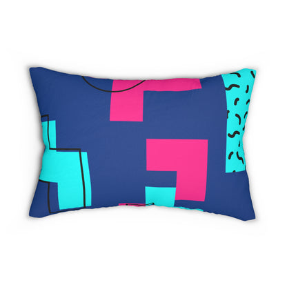 Modern Geometric Lumbar Pillow